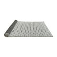 thumbnail image 2 of Ahgly Company Indoor Square Abstract Gray Modern Area Rugs, 6' Square, 2 of 4