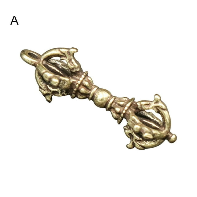 Pendentif Artisanal Vintage en Laiton Résistant à la Rouille Pendentifs de Prière Religieux pour la Maison