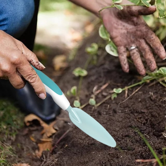 Outils de Jardin Ensemble d'Outils de Jardin avec Pelle et Râteau pour Culture de Sol