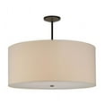 thumbnail image 2 of Meyda 143264 36 in. Cilindro Textrene Pendant, Natural 54 Hardbacked Timeless Bronze - Fabric Contemporary Acrylic, 2 of 5