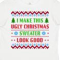 thumbnail image 4 of Inktastic I Make This Ugly Christmas Sweater Look Good Boys or Girls Toddler T-Shirt, 4 of 5