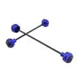 thumbnail image 2 of S SERENABLE CNC Aluminum Alloy Motorcycle Front Rear blue, 2 of 9