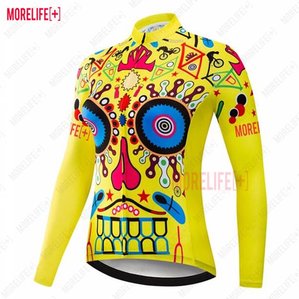 MLC-Camiseta de Ciclismo de secado rápido para mujer, camiseta de manga larga, Jersey transpirable para bicicleta de montaña, Verano qiuyongming unisex