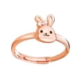 thumbnail image 1 of Guardurnaity Anillo de plata con forma de Animal para mujer, repuesto ajustable de extremo abierto para niñas y mujeres, anillos de fiesta adorables que no Ropa, zapatos y accesorios Miscelánea Guardurnaity AP017642-00, 1 of 6