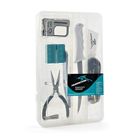 Hurricane Accessory Fishing Tool Kit - Knife Pliers Sharpener Scale Clipper