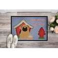 thumbnail image 2 of Carolines Treasures BB2761JMAT Dog House Collection Pug Brown Indoor or Outdoor Mat, 24 x 0.25 x 36 in., 2 of 4