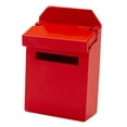 thumbnail image 4 of Modelo de muebles de buzón de casa de muñecas a escala 1/12, simulación de accesorio de buzón en miniatura Rojo, 4 of 9