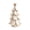 💖 B_Hot#730, variant on Vintage Lighted Christmas Tree Figurine with Warm LED Glow for Tabletop Holiday Decor