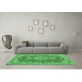 thumbnail image 3 of Ahgly Company Indoor Square Persian Emerald Green Traditional Area Rugs, 8' Square, 3 of 4
