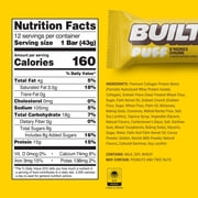 BUILT Bar Puff Protein Snack Bars, 15g Protein, Smores Chunk, No Gluten Free - 12 Pack