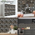 thumbnail image 3 of 10/20/50Pcs Kitchen Bathroom Mosaic Tile Stickers Wall Decors Self-Adhesive, 3 of 9