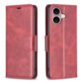 thumbnail image 2 of Feishell Fit for iPhone 16 Plus Phone Case with Detachable Wrist Strap & ID Credit Card Slots,Premium PU Leather Shockproof Magnetic Clasp Folio Flip Kickstand Holder Protective Cover,Red, 2 of 8