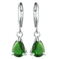 thumbnail image 1 of Personality Simple Retro Metal Geometric Drop Frosted Earrings Ladies Jewelry, 1 of 8