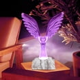 thumbnail image 4 of Creative led and table Lamp , 24 Colors Ambient Light, USB Charging ,with Remote Night Light for Home Lightings Nightstand Birthday Decoration Marble color, 4 of 9