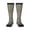 3 Black, variant on Black And White Checkered Knee High Socks for Women Long Leg Warmers Socks