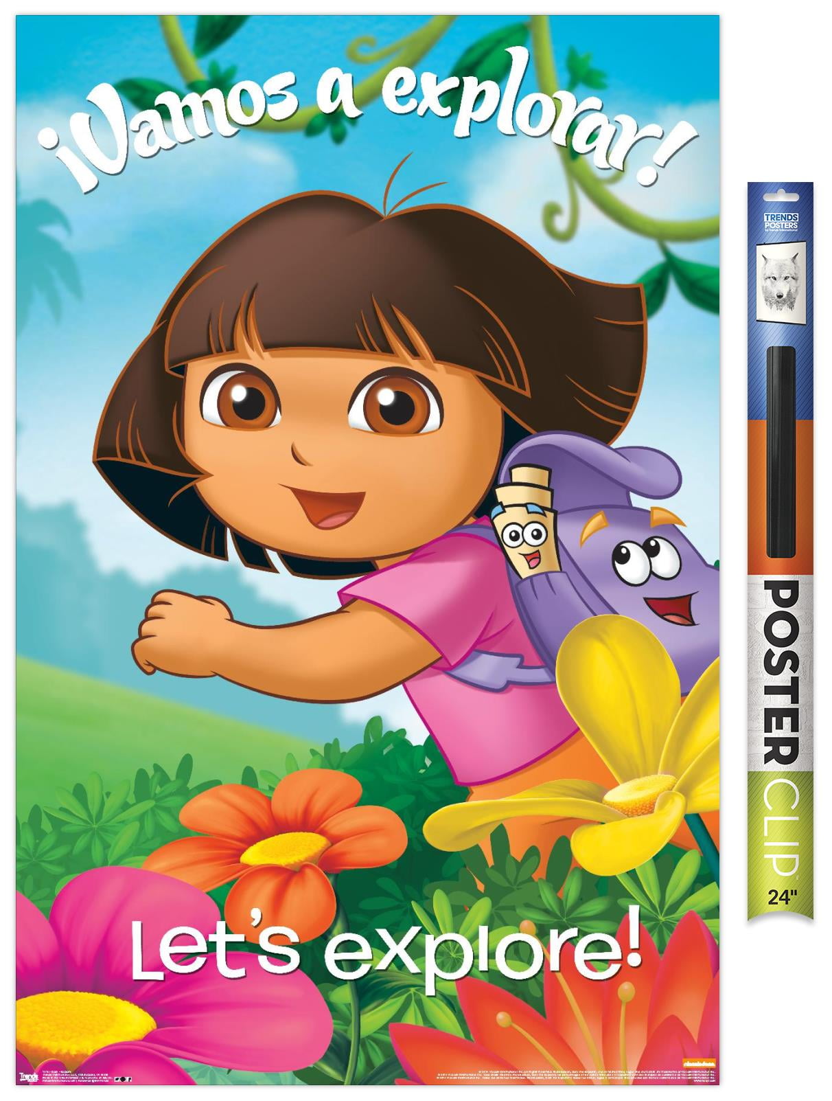 Nickelodeon Dora The Explorer Explore Wall Poster, 22.375" x 34