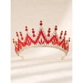thumbnail image 2 of Tiara and Crown for Women Birthday Headband for Girls Crystal Queen Crown Hair Accessories for Bride Party Bridesmaids Bridal Prom Halloween Costume Cosplay Christmas Gifts, 2 of 5