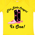 thumbnail image 4 of Inktastic 1st Birthday Cowgirl is One Girls Baby Bodysuit, 4 of 5