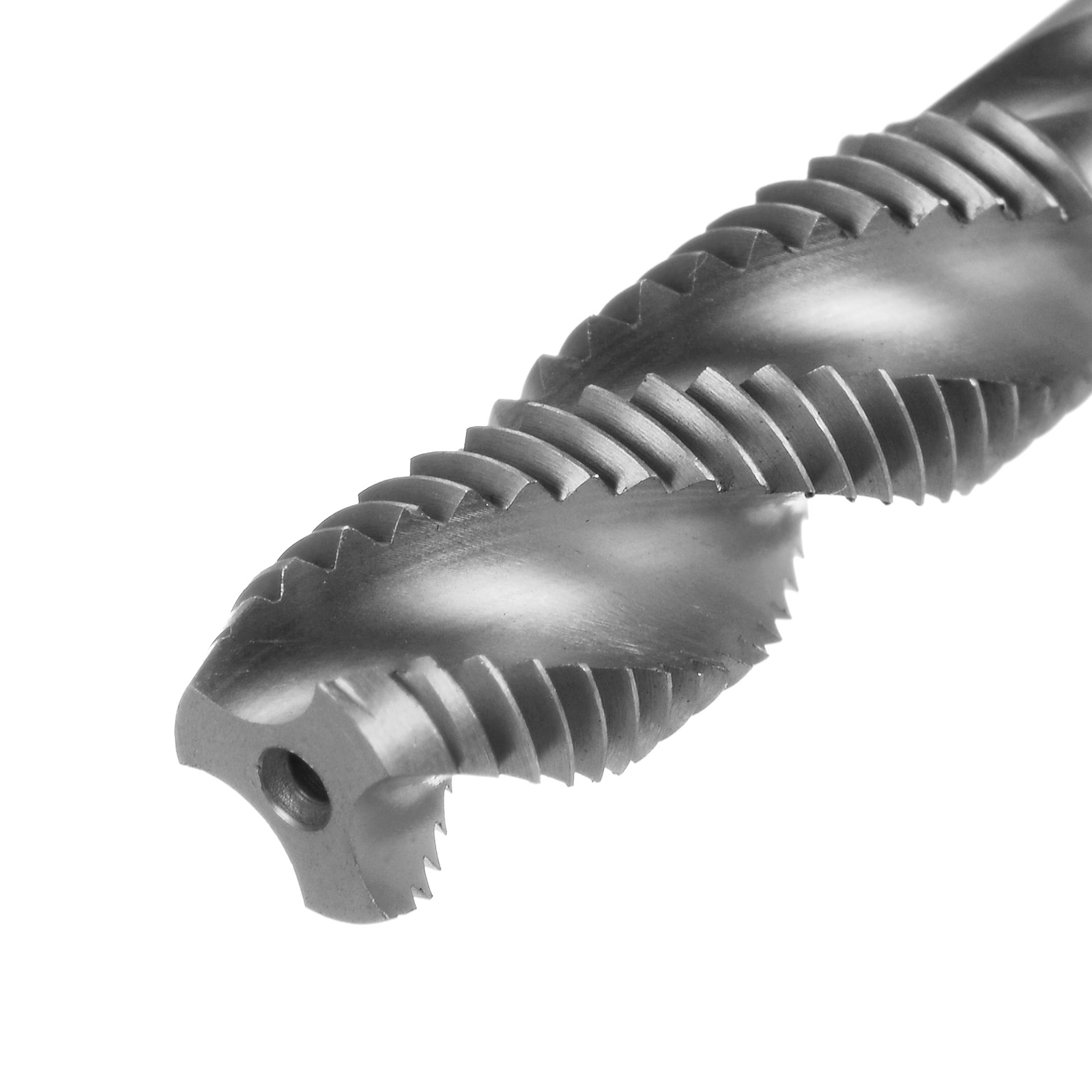 Uxcell Spiral Flute Thread Tap – 1/4-28 UNF 2B, Titanium-Coated HSS 6542, 70mm Long, For Blind Holes & Sticky Materials (Machine Tapping)