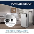 thumbnail image 5 of Aire Acondicionado Portátil Inteligente De'Longhi 4 EN 1 500 sq. pies Color blanco, 5 of 5