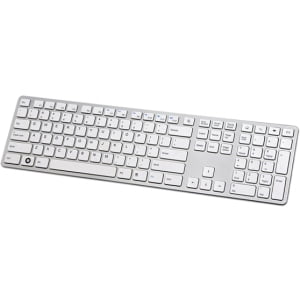 ALUMINUM X-SLIM SOFT TOUCH TACTILE KEYBOARD W/ 2 USB (Best Stage Keyboard Under 2000)