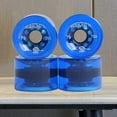 thumbnail image 4 of 4 Pcs Roues de Planche à Roulettes Haute Performance Rouleau Dureté 78A Accessoires Bleu Foncé, 4 of 8