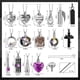 thumbnail image 3 of Urna de recuerdo Ecation de acero inoxidable, 15 unidades, color morado, 3 of 8