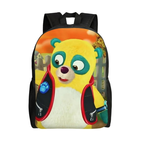 Special Agent Oso Backpack Casual Daypack Large Capacity Travel Work School Back Pack Novelty Backpacks Laptop Bag