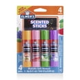 thumbnail image 1 of Elmer’s Scented Clear Glue Sticks, Safe and Nontoxic, Assorted Scents, 6g each, 4 Count, 1 of 6