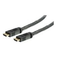 thumbnail image 1 of C2G 50ft 4K HDMI Cable with Gripping Connectors - Plenum Rated - HDMI cable - TAA Compliant - HDMI male to HDMI male - 50 ft - double shielded - black - plenum, 1 of 4