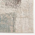 thumbnail image 3 of Ladole Rugs Rustic Beige Brown Teal Green Abstract Pattern Indoor Outdoor Area Rug Tapis, 3 of 5