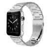 LUXE Silver Metal Link Stainless Steel Band for Apple Watch 42MM Series 5/4/3/2/1