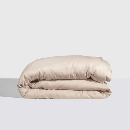 Silvon Silver Infused Duvet Cover | Ultra-Soft Premium Breathable Supima Cotton | Light-Weight, Airy, Cooling, Breathable (Queen/Full, Sand/Beige)