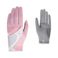 thumbnail image 1 of Guantes de Golf Naiovety para mujer PU antideslizante ajustable transpirable gimnasio Fitness Rosado talla 19, 1 of 6