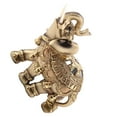 thumbnail image 2 of Estatua de elefante dorado Lucky Feng Shui, escultura, estatuilla de riqueza, regalo, decoración del hogar (L), 2 of 5