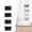 Gray White, variant on ZFSBZBS Hanging Picture Frames,4 Openings Collage Photo Frames Casual Style Engineered Wood Frames for Vertical Pictures for Wall Decor,White