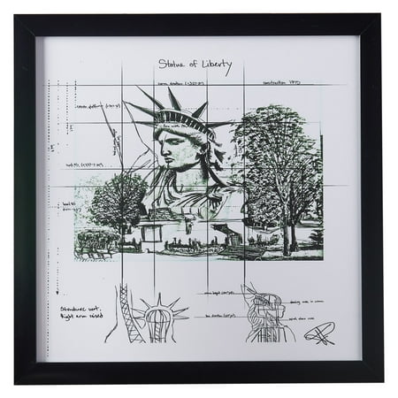 MoDRN Black and White Framed Art Print
