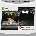 thumbnail image 5 of KUIFORTI Aztec Tribe Car Trunk Liner Easy to Clean 29" x 39" Cargo Mat Rear Trunk Line Vehicle Interior Protection Accessories Universal Fit for Most Cars, SUVs & Trucks, 5 of 7