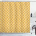 thumbnail image 1 of Ambesonne Fruit Shower Curtain, Citrus Fruit Squares, 69"Wx70"L, Multicolor, 1 of 3