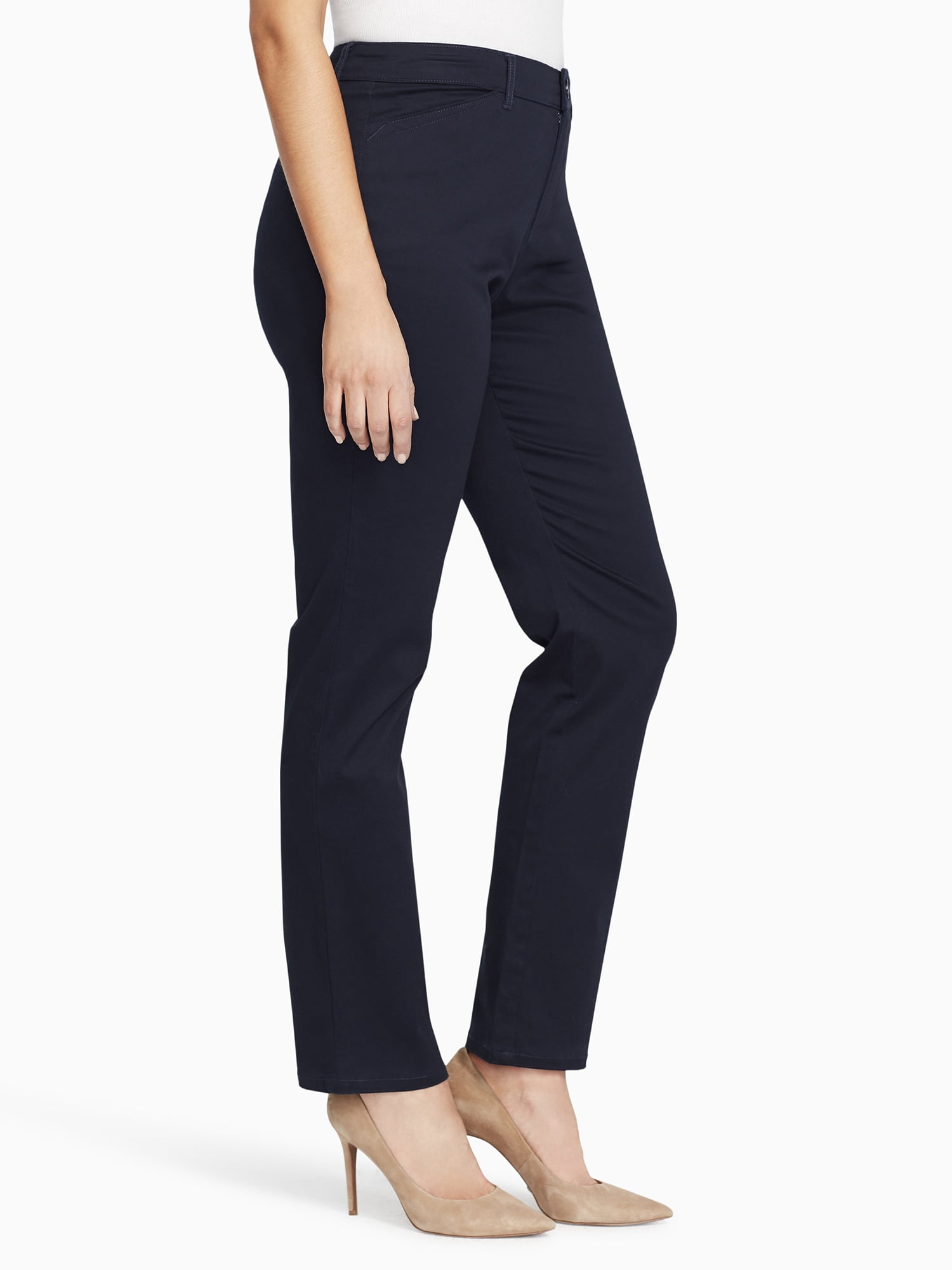 Gloria Vanderbilt Women's Anita Straight Trouser Pant