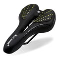 thumbnail image 1 of Bicycle Saddle Breathable PU Leather Hollow Cushion Comfortable Road MTB Bike Saddle GEL + Polyurethane Shockproof, 1 of 1