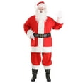 thumbnail image 5 of Plus Size Holiday Santa Claus Costume, 5 of 12