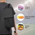 thumbnail image 5 of Pickleball Paddles Set Of 2, Fiberglass Surface, Butterfly Print, 4 Balls & Bag, 5 of 5