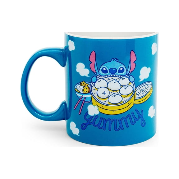 Disney Lilo & Stitch "Yummy" Ceramic Mug | Holds 20 Ounces