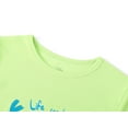 thumbnail image 2 of Beezizac Little Boys Pajamas - Cozy Snug-fit PJs Short Sleeves Sleepwear Set Green Whale Turtle Toddler Jammies Size 8, 2 of 7