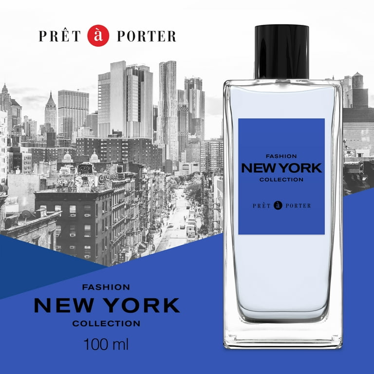 Prêt à Porter New York Eau de Parfum for Men, Suave Woody Fougère