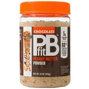 PBfit Chocolate Peanut Butter Powder, 15 Ounce -- 6 per case.