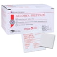 thumbnail image 1 of Pads de preparación con alcohol Henry Schein 70% isopropílico, paquete de 200, 1 of 7