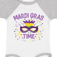 thumbnail image 4 of Inktastic Mardi Gras Time Party Mask Boys or Girls Baby Bodysuit, 4 of 5