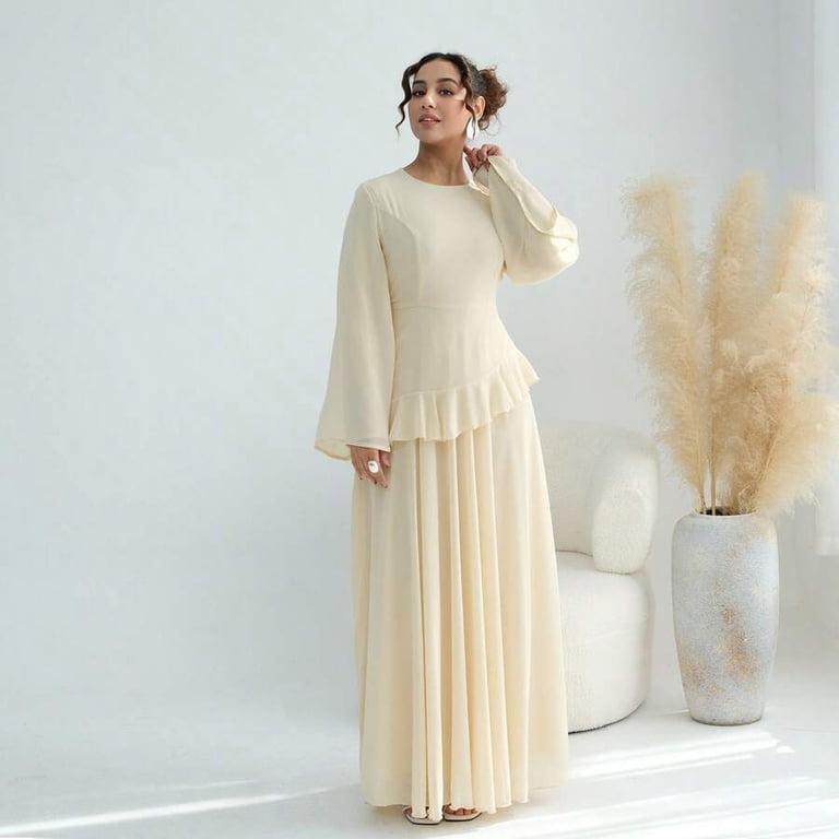 peplum maxi dress Clement Pleated Large %20The%20product%20images%20(without%20model)%20are%20closest%20to%20the%20true%20color%20of%20the%20item Women's Rose Peplum Maxi Dress